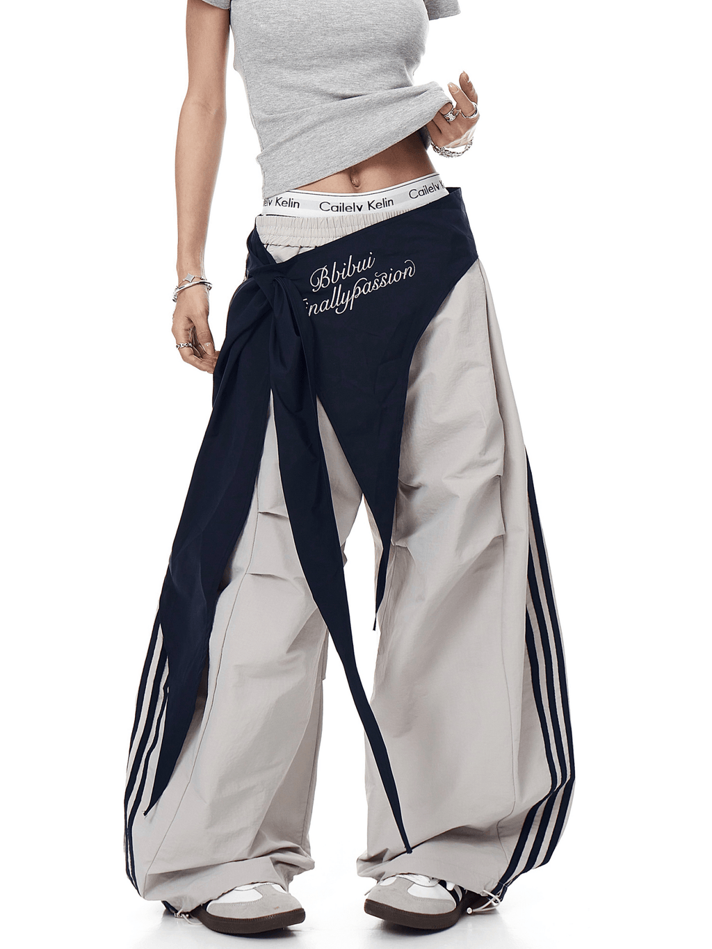 Detachable Hip Flap Layered Paratrooper Pants - COPPING THREADS - CT Select