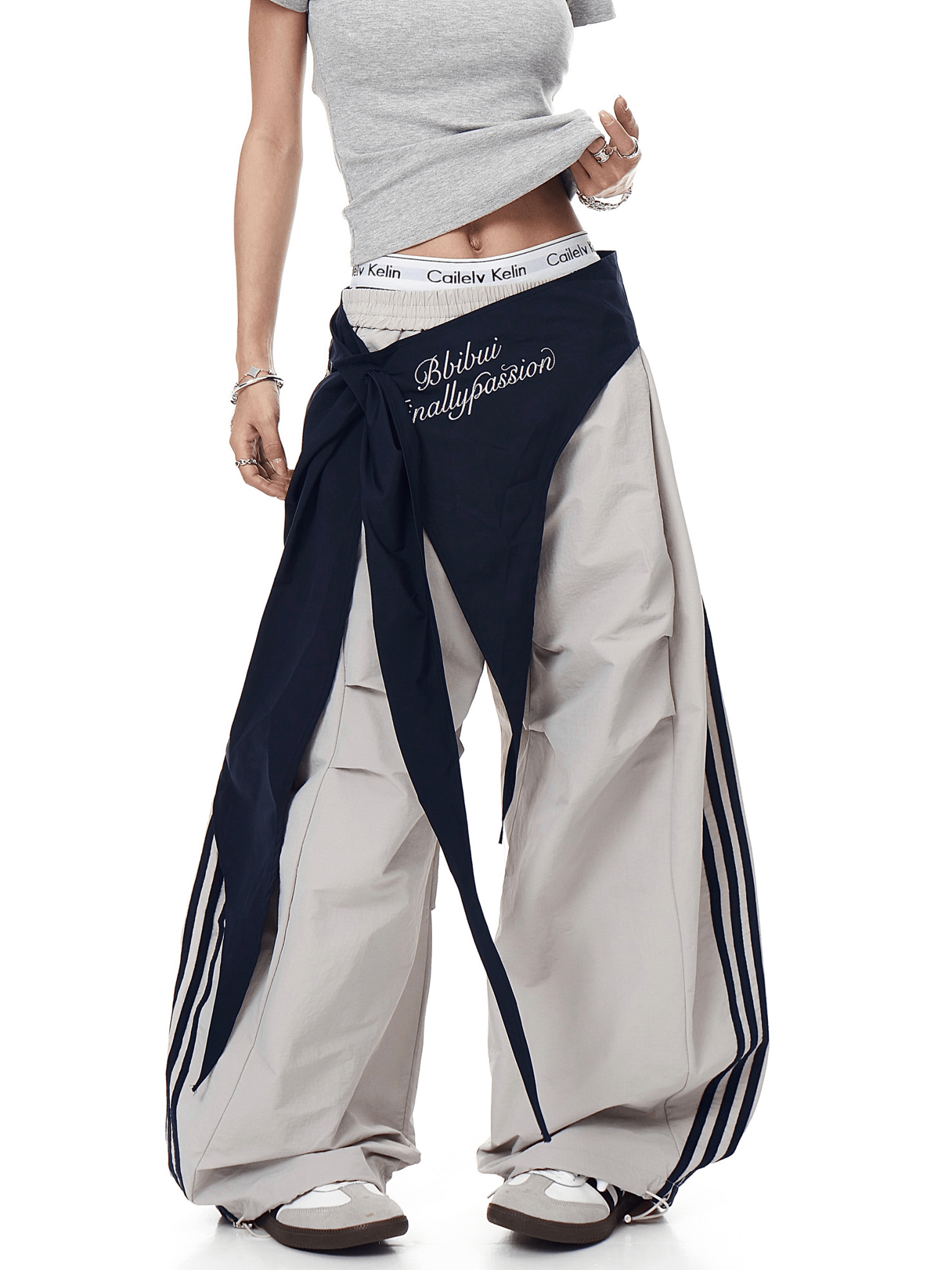 Detachable Hip Flap Layered Paratrooper Pants - COPPING THREADS - CT Select