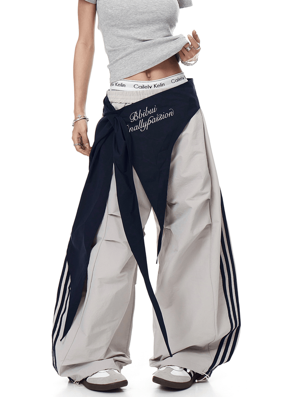 Detachable Hip Flap Layered Paratrooper Pants - COPPING THREADS - CT Select