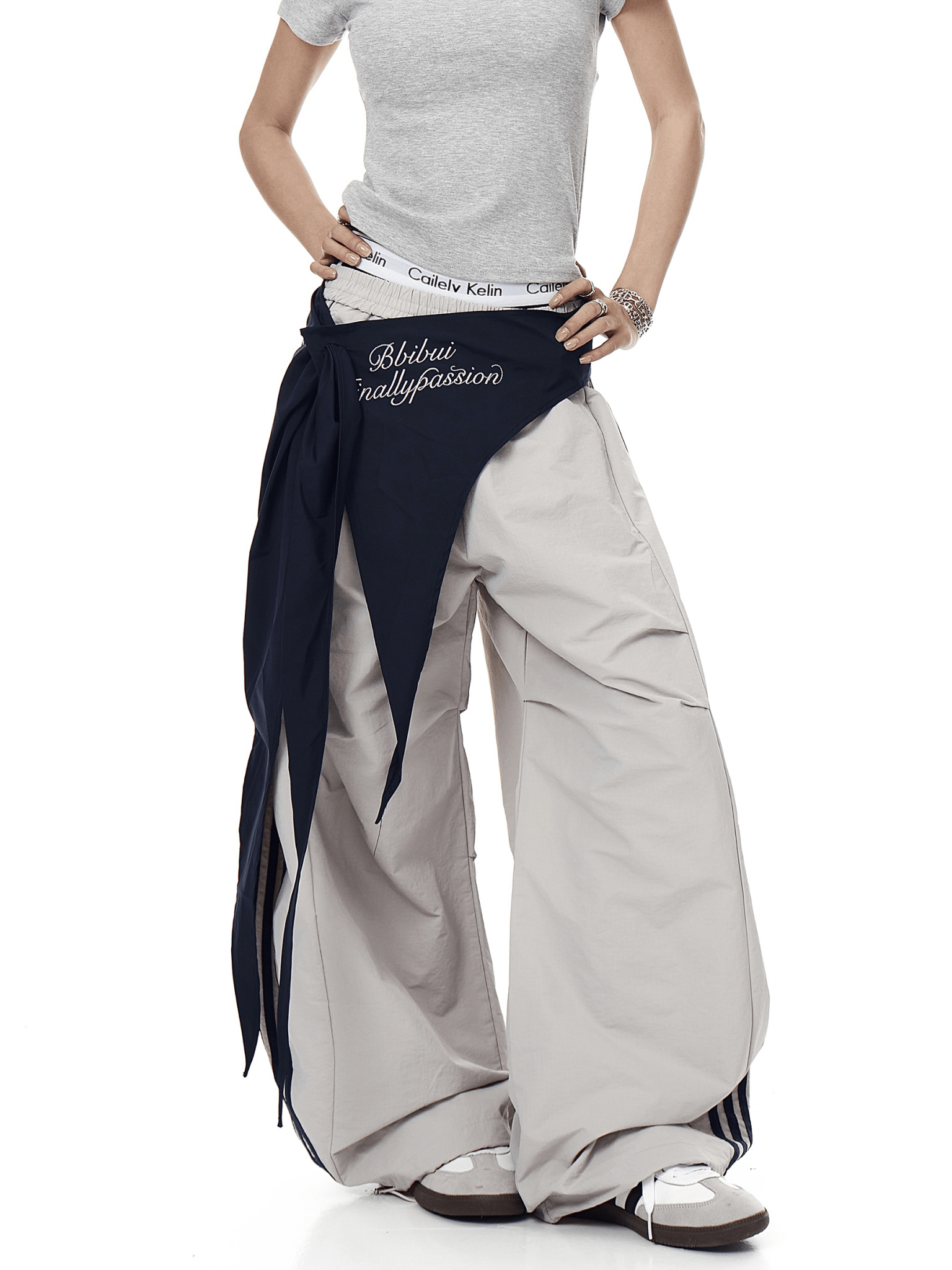 Detachable Hip Flap Layered Paratrooper Pants - COPPING THREADS - CT Select