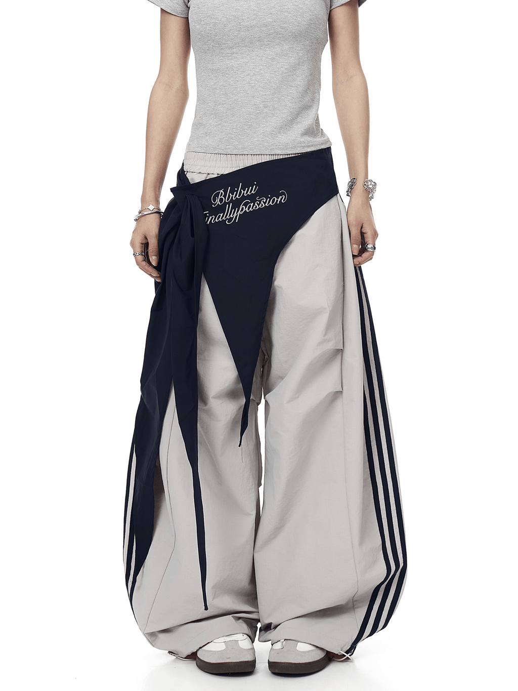 Detachable Hip Flap Layered Paratrooper Pants - COPPING THREADS - CT Select