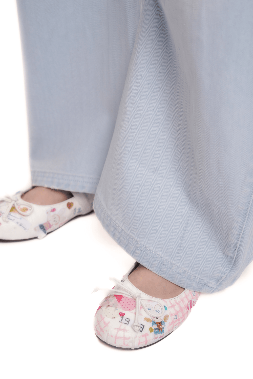 Detachable Rope Vintage Distressed Wide - Leg Pants - COPPING THREADS - MOROMORO