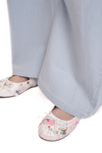 Detachable Rope Vintage Distressed Wide - Leg Pants - COPPING THREADS - MOROMORO