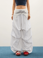 Detachable Skirt Flap Layered Wide - Leg Pants - COPPING THREADS - CT Select