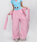 Detachable Tie - Waist Cargo Pants - COPPING THREADS - Yokuku