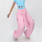 Detachable Tie - Waist Cargo Pants - COPPING THREADS - Yokuku