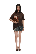 Detachable Utility Belt Vintage Pleated Denim Skirt - COPPING THREADS - MOROMORO