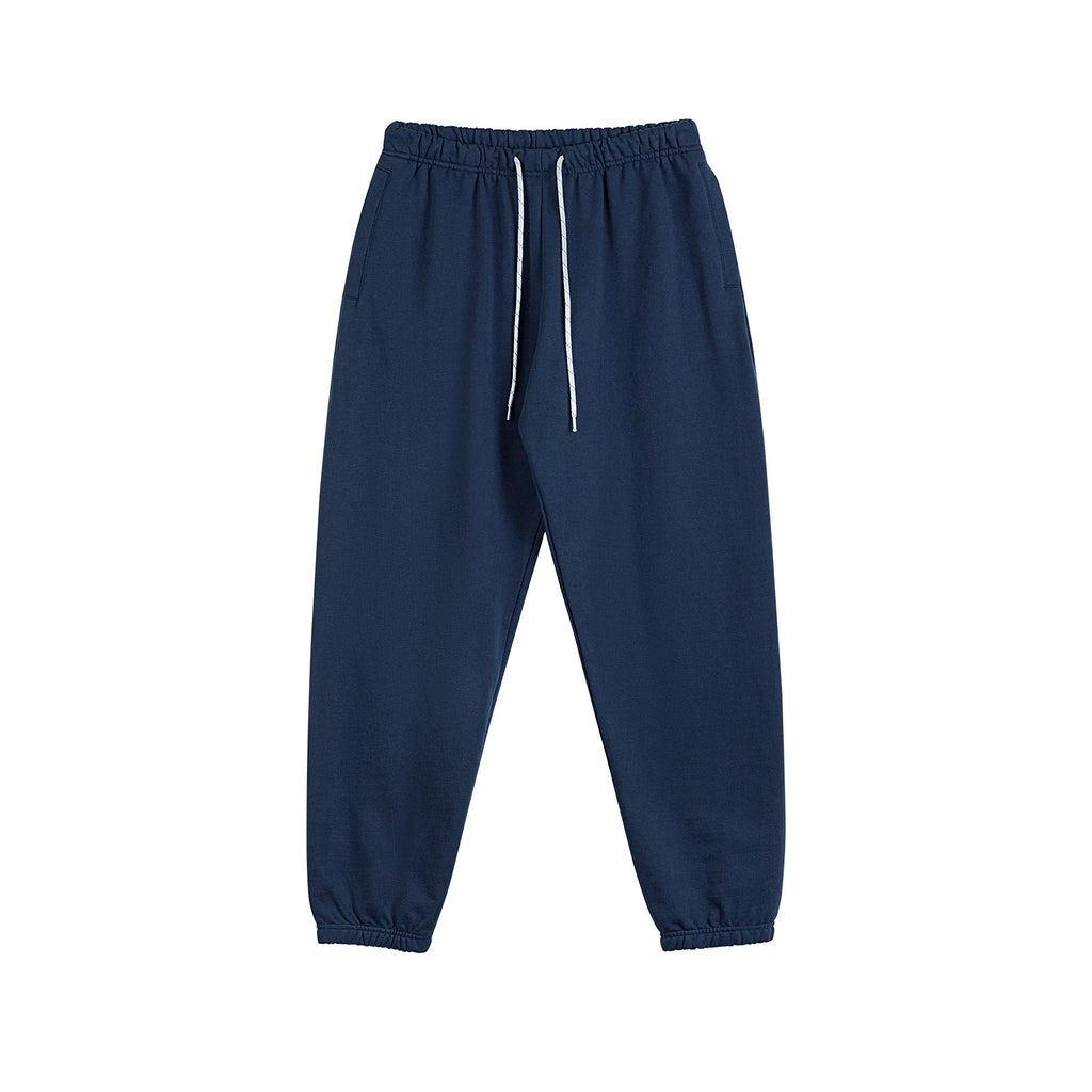 IDLT joggers, navy front.