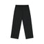 IDLT wide leg sweatpants, black front.