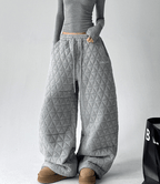 Diamond Padded Thermal Wide - Leg Sweatpants - COPPING THREADS - CT Select