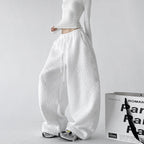 Diamond-Texture Balloon Sweatpants - CT66222 - COPPING THREADS - CT ORIGINALS
