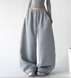 Diamond-Texture Balloon Sweatpants - CT66222 - COPPING THREADS - CT ORIGINALS