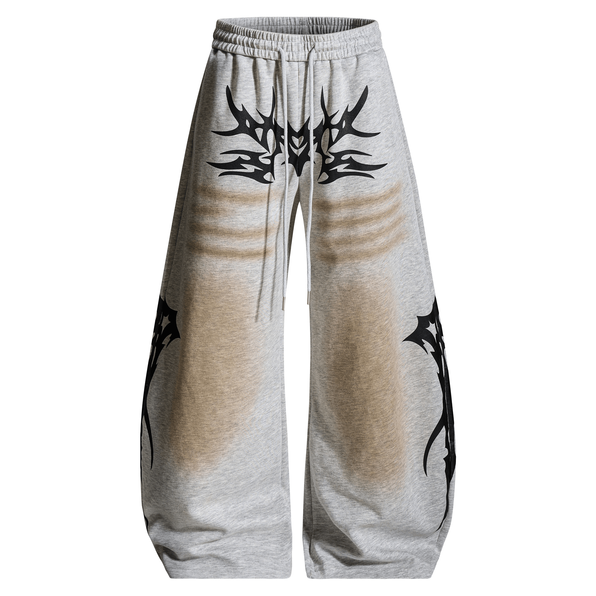 Dirty Wash Tribal Wide - Leg Sweatpants - COPPING THREADS - CT Select