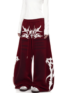 Dirty Wash Tribal Wide - Leg Sweatpants - COPPING THREADS - CT Select