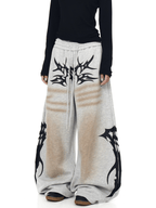 Dirty Wash Tribal Wide - Leg Sweatpants - COPPING THREADS - CT Select