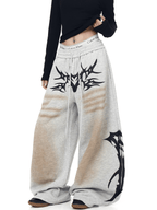 Dirty Wash Tribal Wide - Leg Sweatpants - COPPING THREADS - CT Select