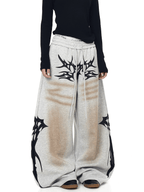 Dirty Wash Tribal Wide - Leg Sweatpants - COPPING THREADS - CT Select