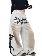 Dirty Wash Tribal Wide - Leg Sweatpants - COPPING THREADS - CT Select