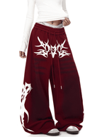 Dirty Wash Tribal Wide - Leg Sweatpants - COPPING THREADS - CT Select