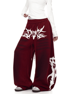 Dirty Wash Tribal Wide - Leg Sweatpants - COPPING THREADS - CT Select