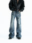 Distressed Flared Jeans - COPPING THREADS - Argue Culture