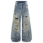 Distressed Paint - Splatter Flared Jeans - COPPING THREADS - CT Select