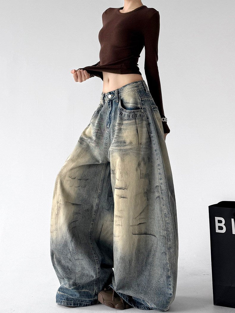 Distressed Panel-Wash Jeans - CT7131 - COPPING THREADS - CT ORIGINALS