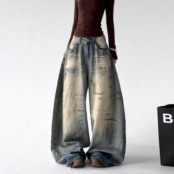 Distressed Panel-Wash Jeans - CT7131 - COPPING THREADS - CT ORIGINALS