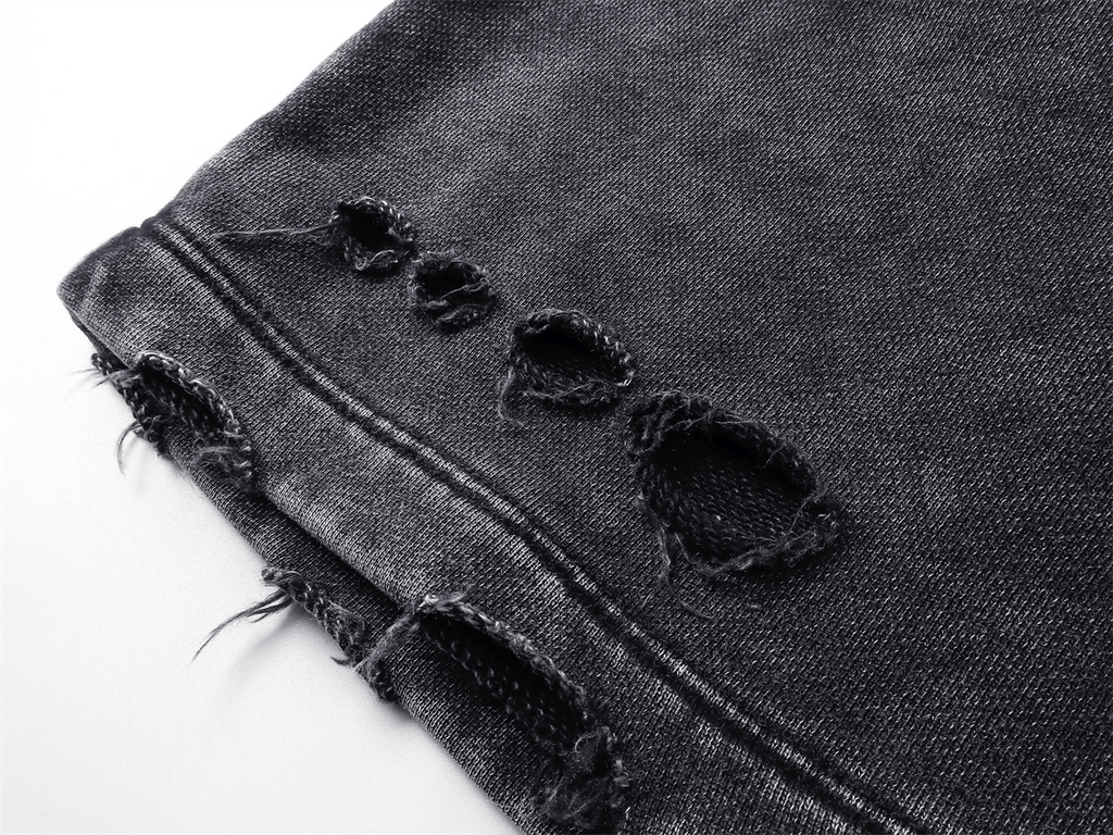 Distressed Wax - Dyed Heavyweight Cotton Shorts - COPPING THREADS - CT Basics