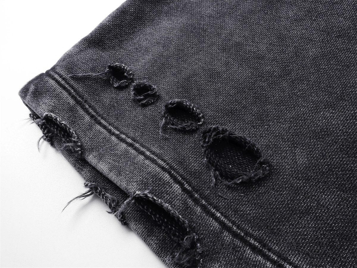 Distressed Wax - Dyed Heavyweight Cotton Shorts - COPPING THREADS - CT Basics