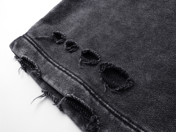 Distressed Wax - Dyed Heavyweight Cotton Shorts - COPPING THREADS - CT Basics