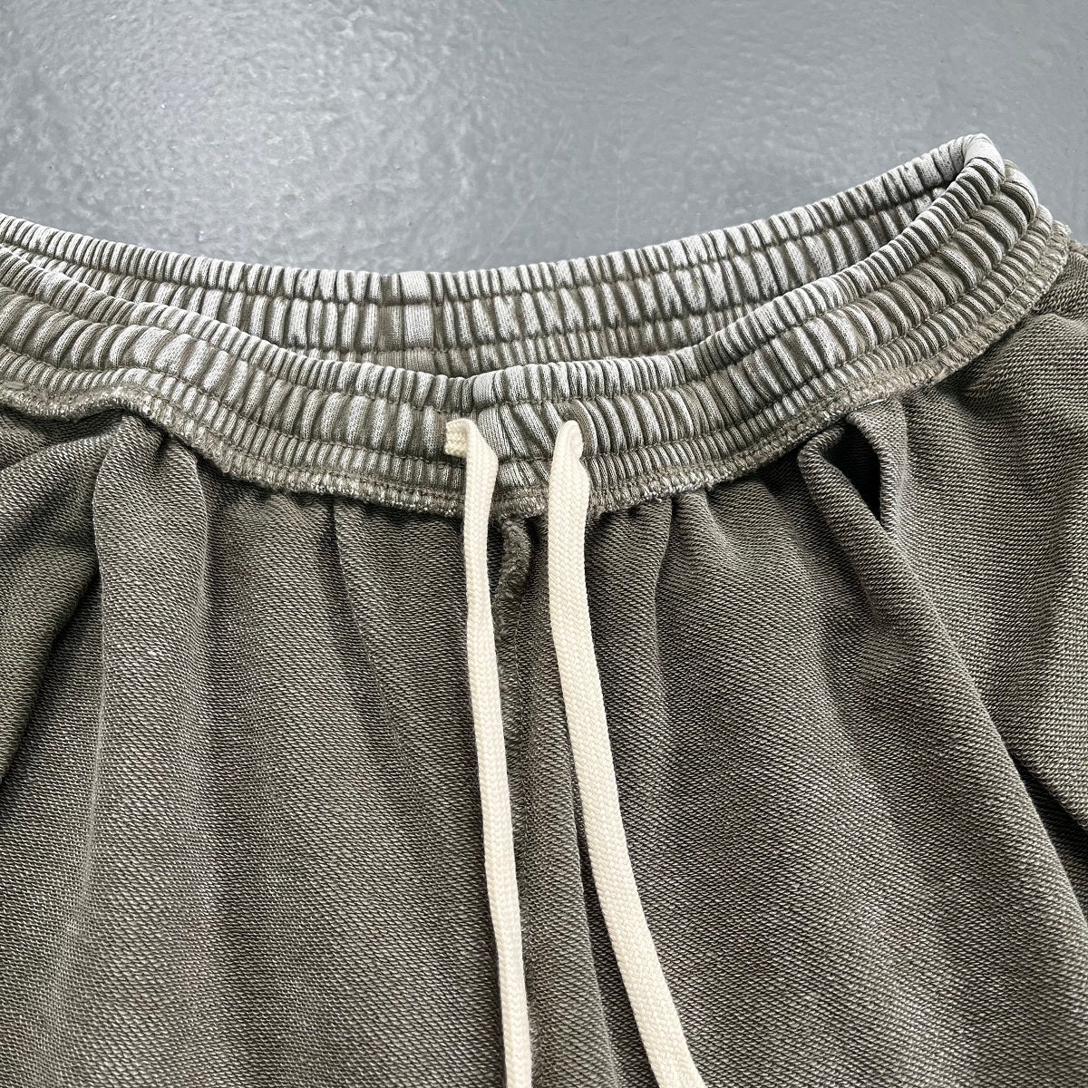 Distressed Wax - Dyed Heavyweight Cotton Shorts - COPPING THREADS - CT Basics