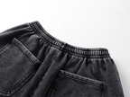 Distressed Wax - Dyed Heavyweight Cotton Shorts - COPPING THREADS - CT Basics
