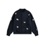 Dog Embroidered Button - Front Sweatshirt Jacket - COPPING THREADS - CATTEE