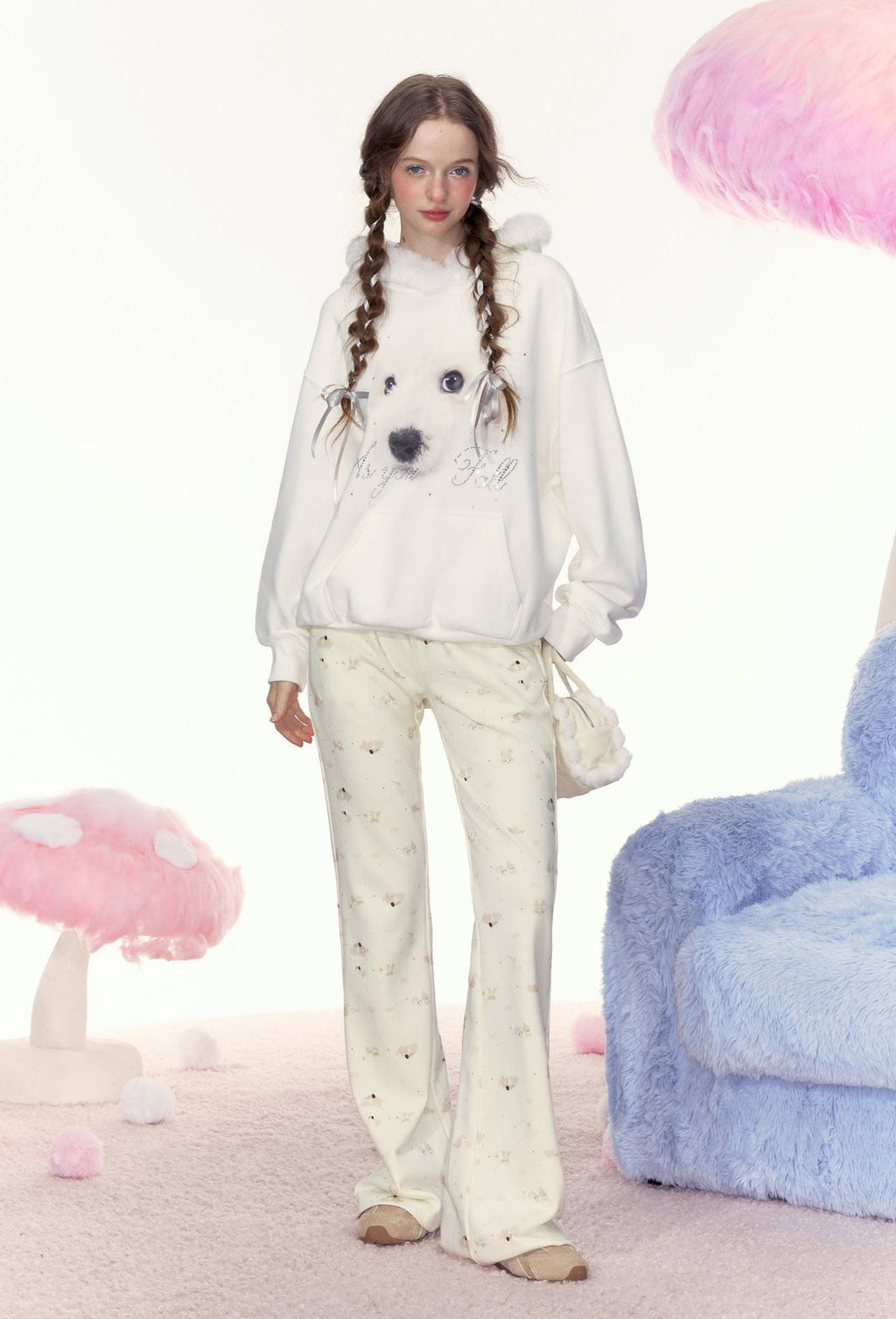 Dog Graffiti Slim Fit Jogger Pants - COPPING THREADS - AYF