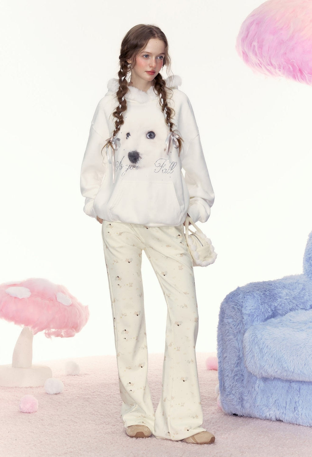 Dog Graffiti Slim Fit Jogger Pants - COPPING THREADS - AYF