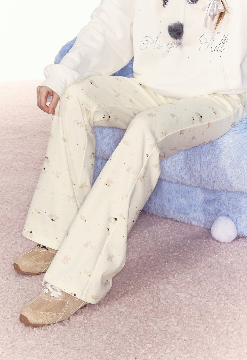 Dog Graffiti Slim Fit Jogger Pants - COPPING THREADS - AYF