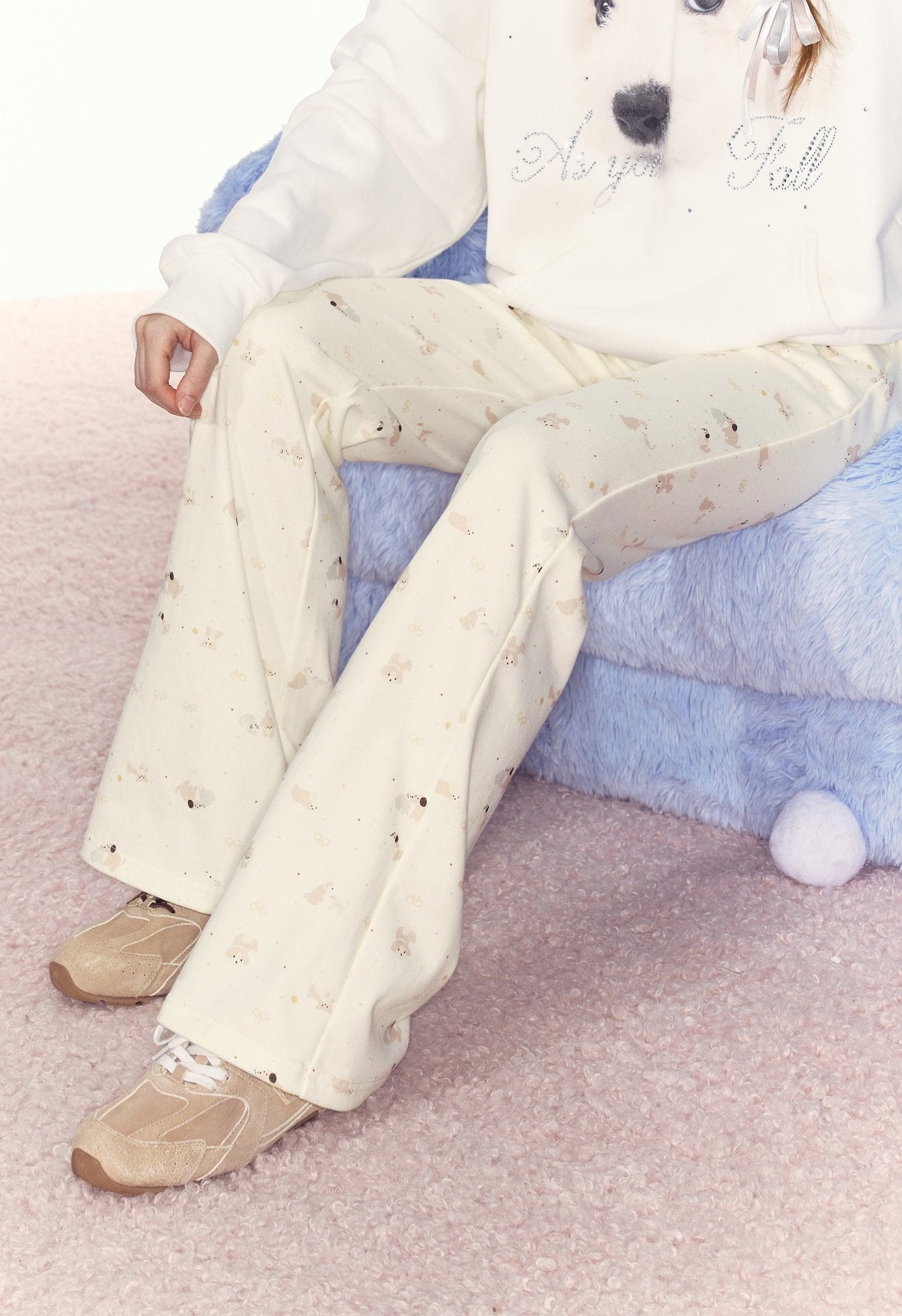 Dog Graffiti Slim Fit Jogger Pants - COPPING THREADS - AYF