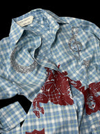 Don Quixote Embroidered Sequin Long Sleeve T-Shirt - COPPING THREADS - APRIORITY