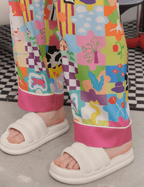 Dopamine Cartoon Ice Silk Pajama Set - COPPING THREADS - CT Dreamscape