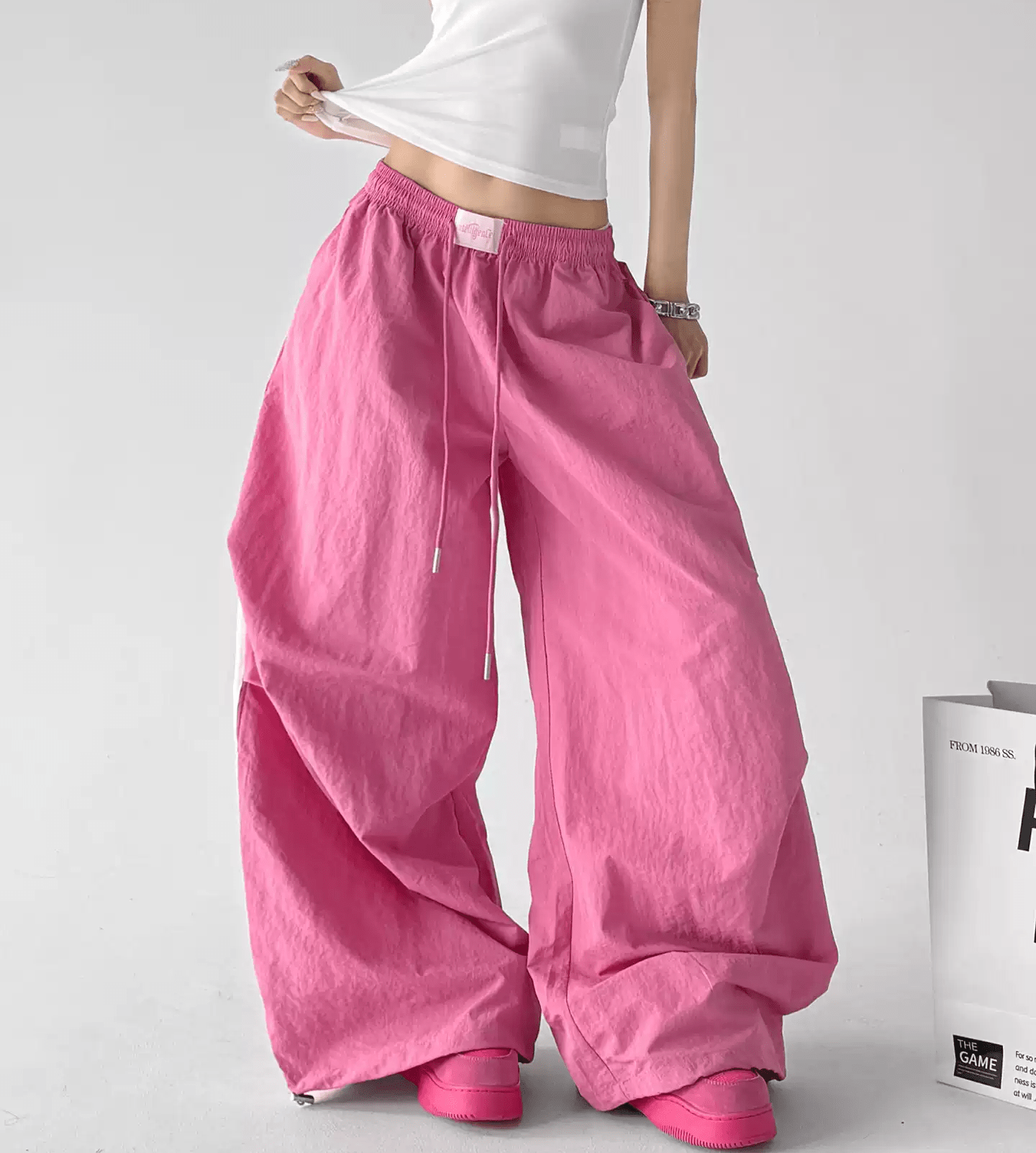 Dopamine Pink Wide - Leg Pants - CT5911 - COPPING THREADS - CT Select Main image