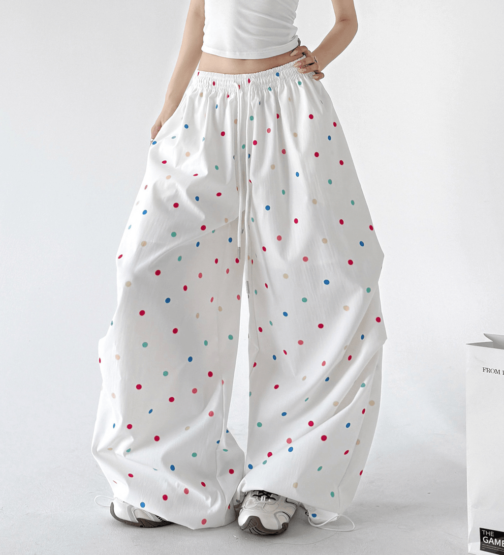 Dopamine Polka Dot Wide - Leg Pants - CT6699 - COPPING THREADS - CT Select