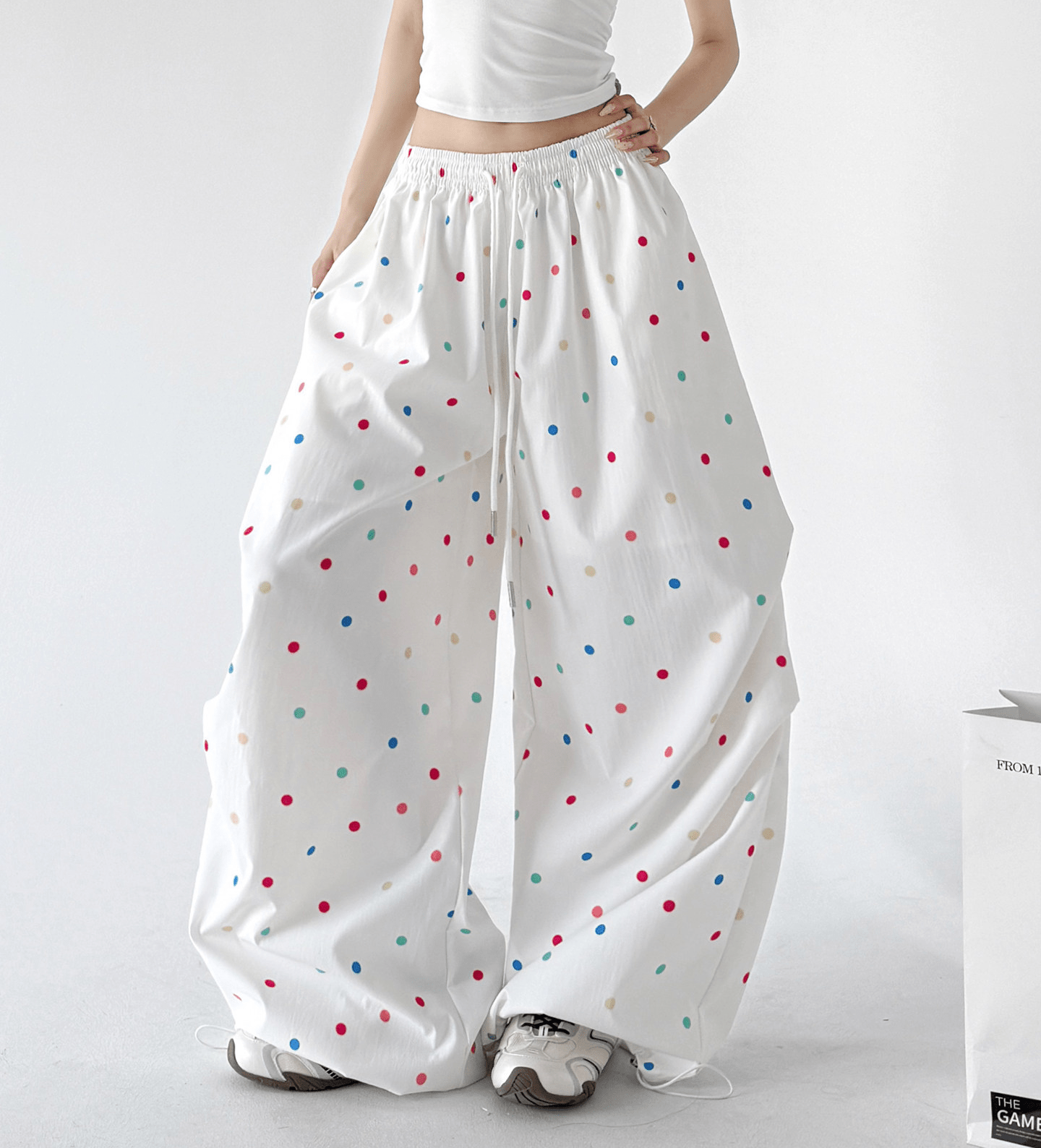 Dopamine Polka Dot Wide - Leg Pants - CT6699 - COPPING THREADS - CT Select