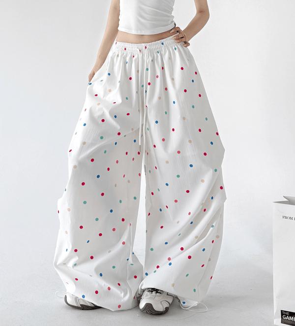 Dopamine Polka Dot Wide - Leg Pants - CT6699 - COPPING THREADS - CT Select