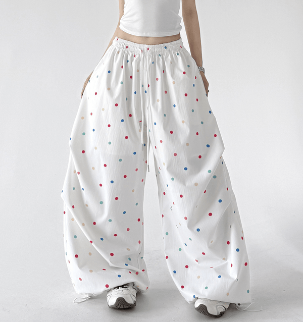 Dopamine Polka Dot Wide - Leg Pants - CT6699 - COPPING THREADS - CT Select