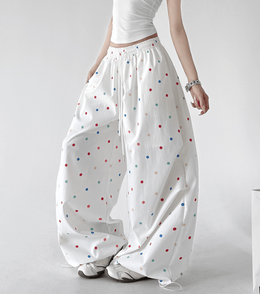 Dopamine Polka Dot Wide - Leg Pants - CT6699 - COPPING THREADS - CT Select