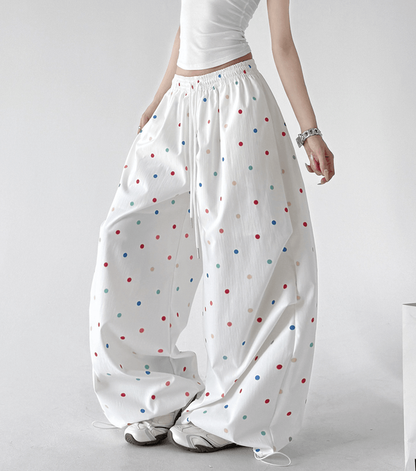 Dopamine Polka Dot Wide - Leg Pants - CT6699 - COPPING THREADS - CT Select