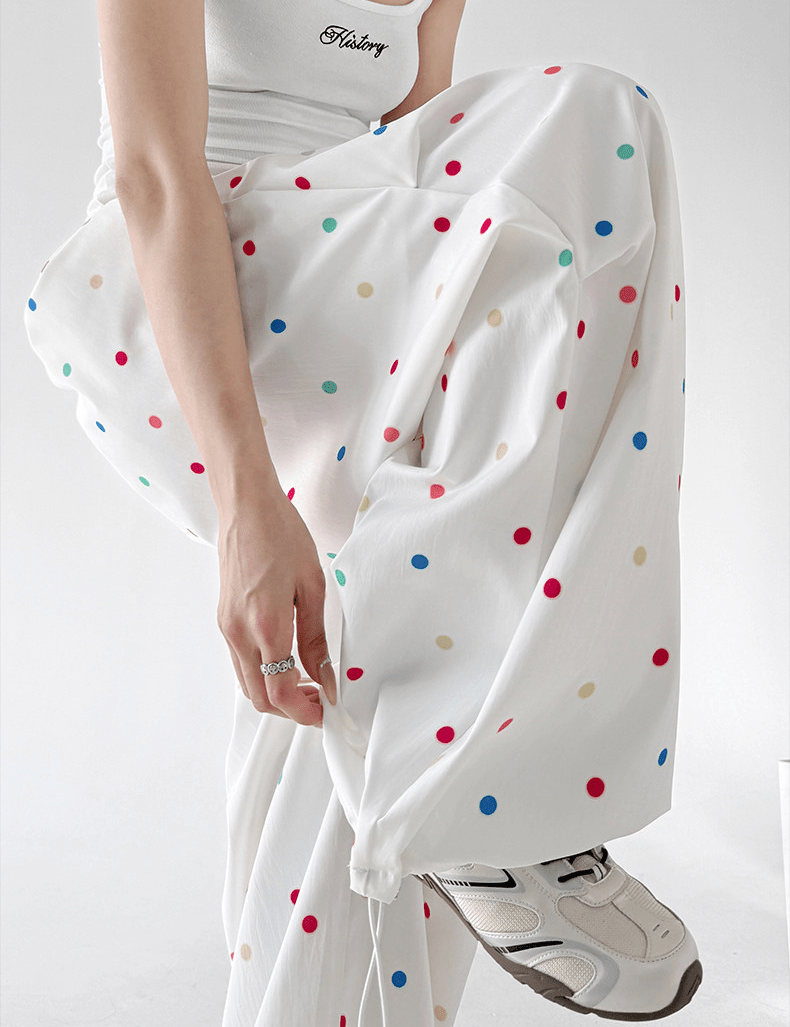 Dopamine Polka Dot Wide - Leg Pants - CT6699 - COPPING THREADS - CT Select