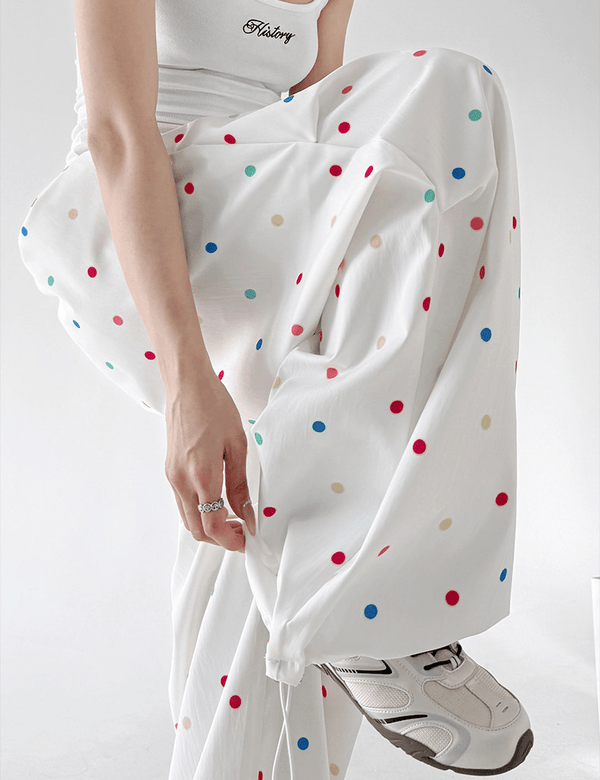 Dopamine Polka Dot Wide - Leg Pants - CT6699 - COPPING THREADS - CT Select