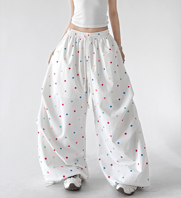 Dopamine Polka Dot Wide - Leg Pants - CT6699 - COPPING THREADS - CT Select